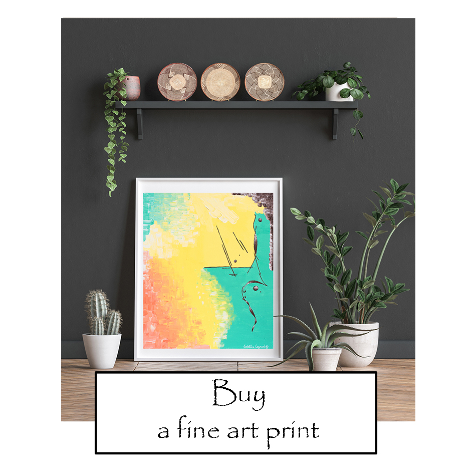 Buy a fine art print by contemporary artist and painter Noelie Ceyral