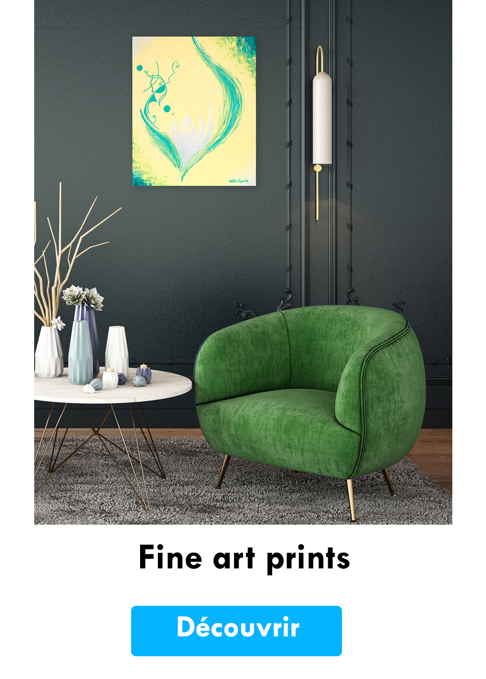 Online art gallery - Purchase a fine art print by contemporary artist and painter Noëlie Ceyral